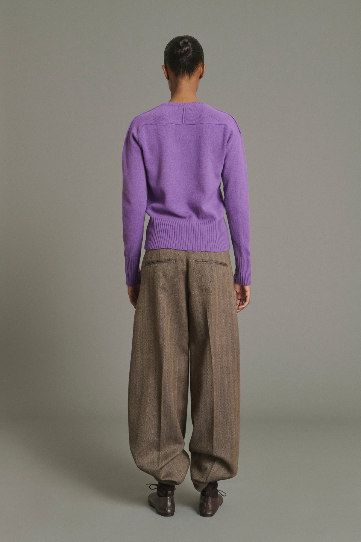 Jersey Jamie - Violeta - Lana Merino - Mujer vue 2