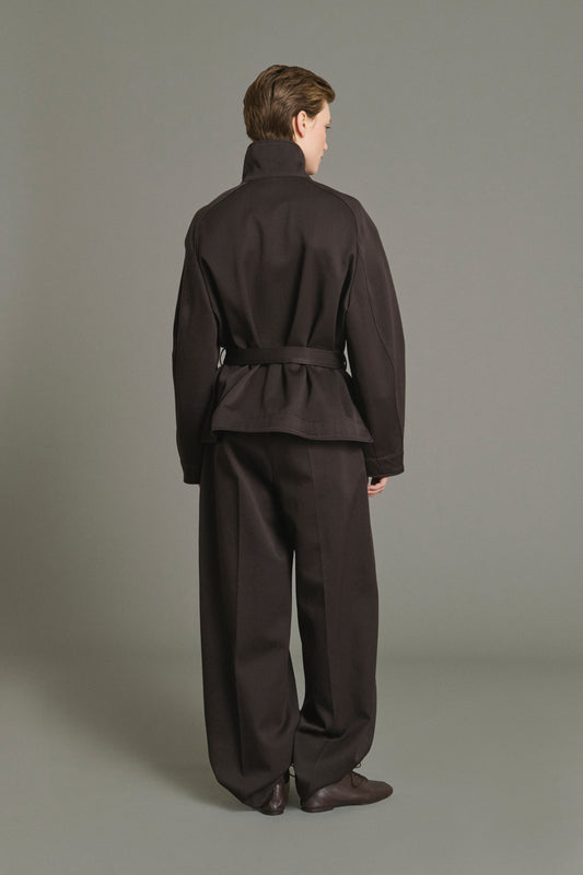 Chaqueta Geode - Ébano - Lana - Mujer