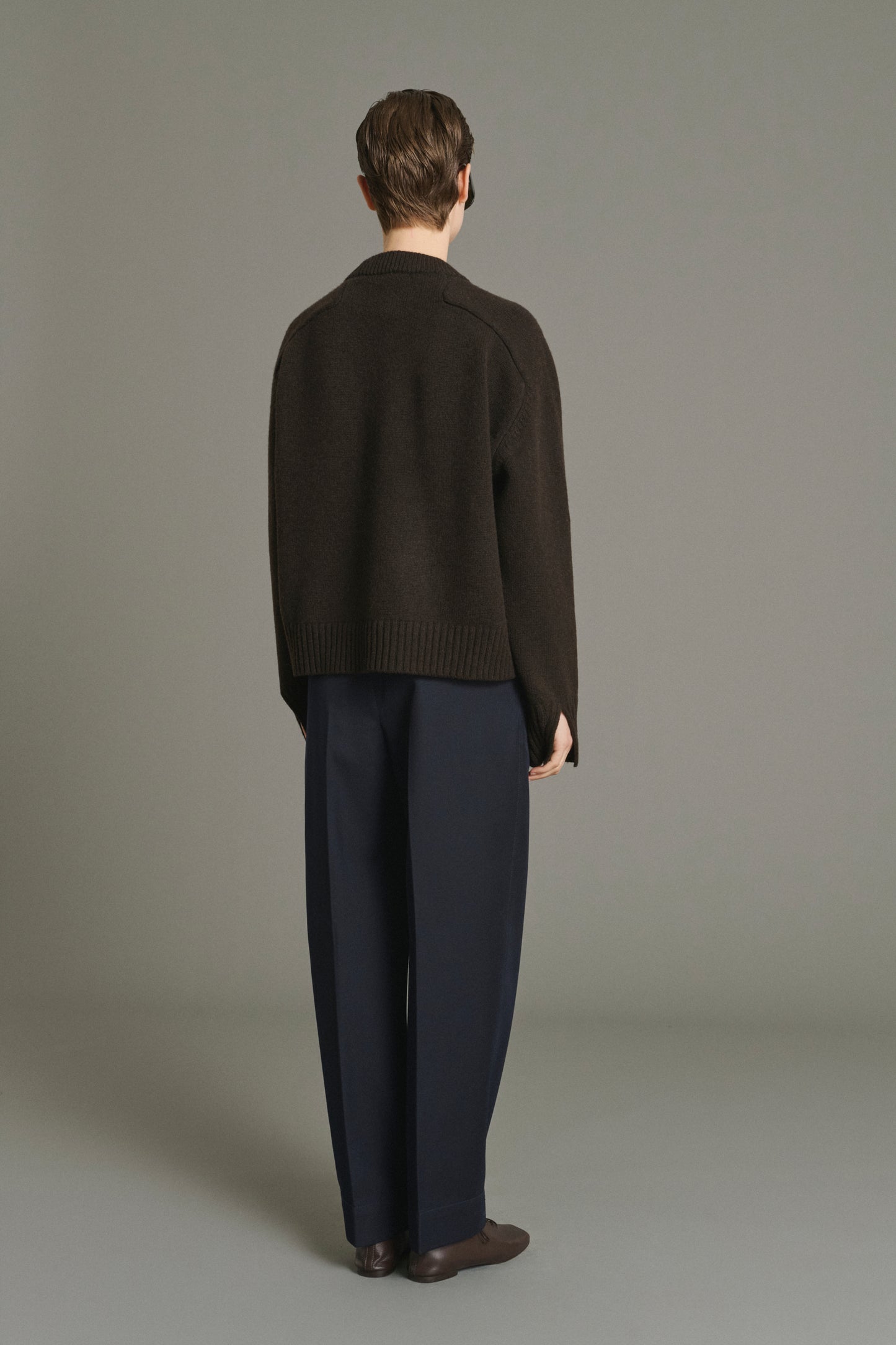 Jersey Will - Chocolate - Lana Merino - Mujer