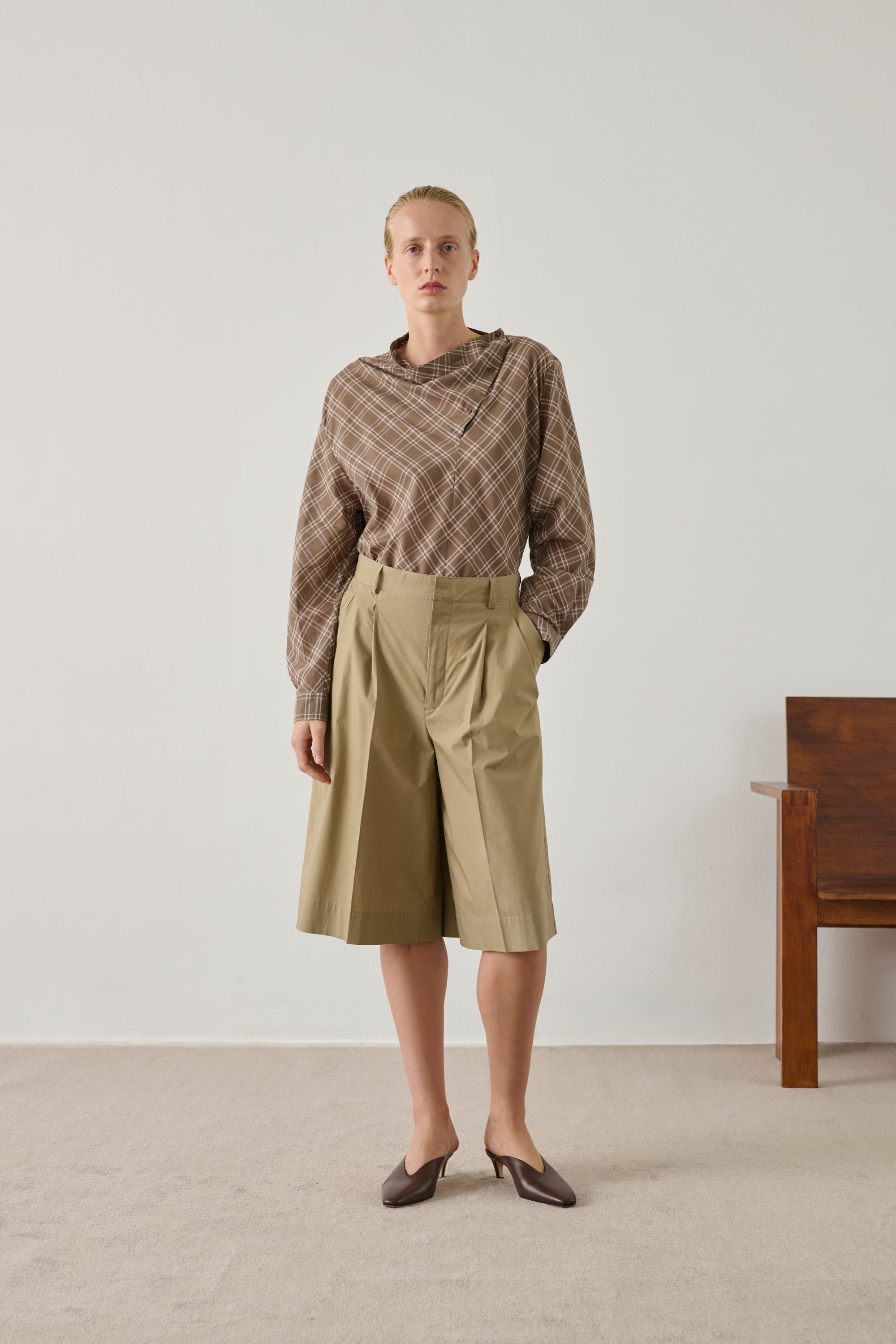 【専用】france soeur paris flower blouse Chic and Fluid High-End Cotton Blouses for Women - Soeur