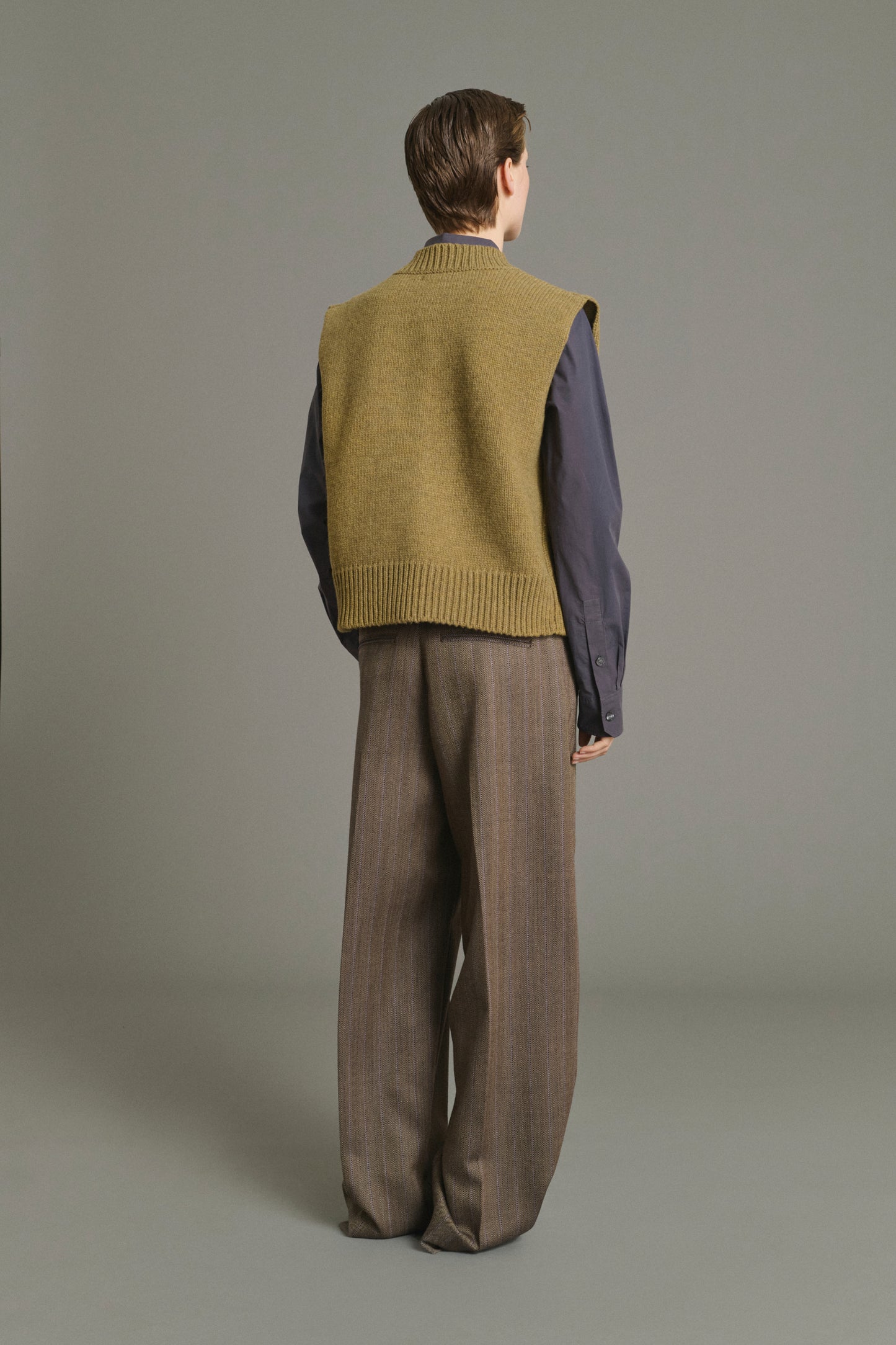 Cardigan Kalyanee - Tilleul - Laine - Femme