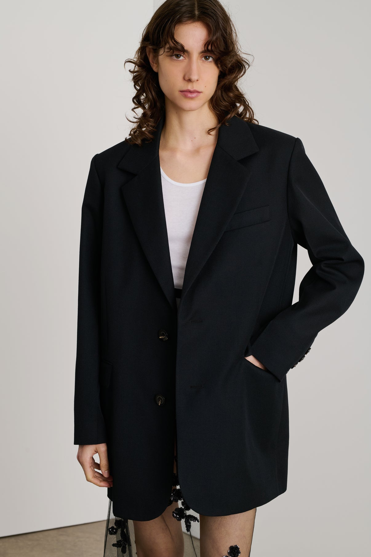 Veste Tailor - Noir - Femme vue 3