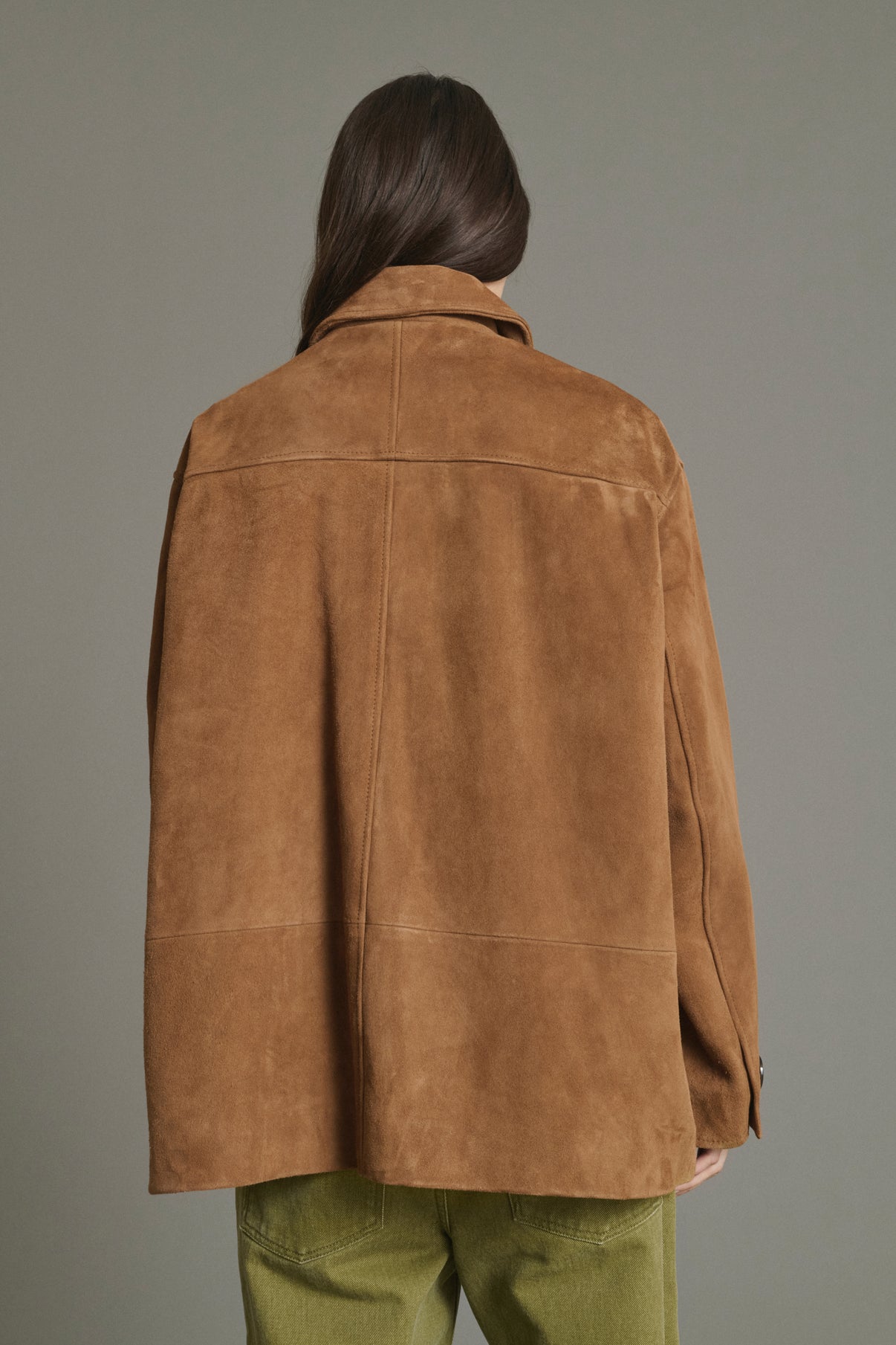 Chaqueta Vincenzo - Natural Cuero Grabado Mujer - Soeur vue 4