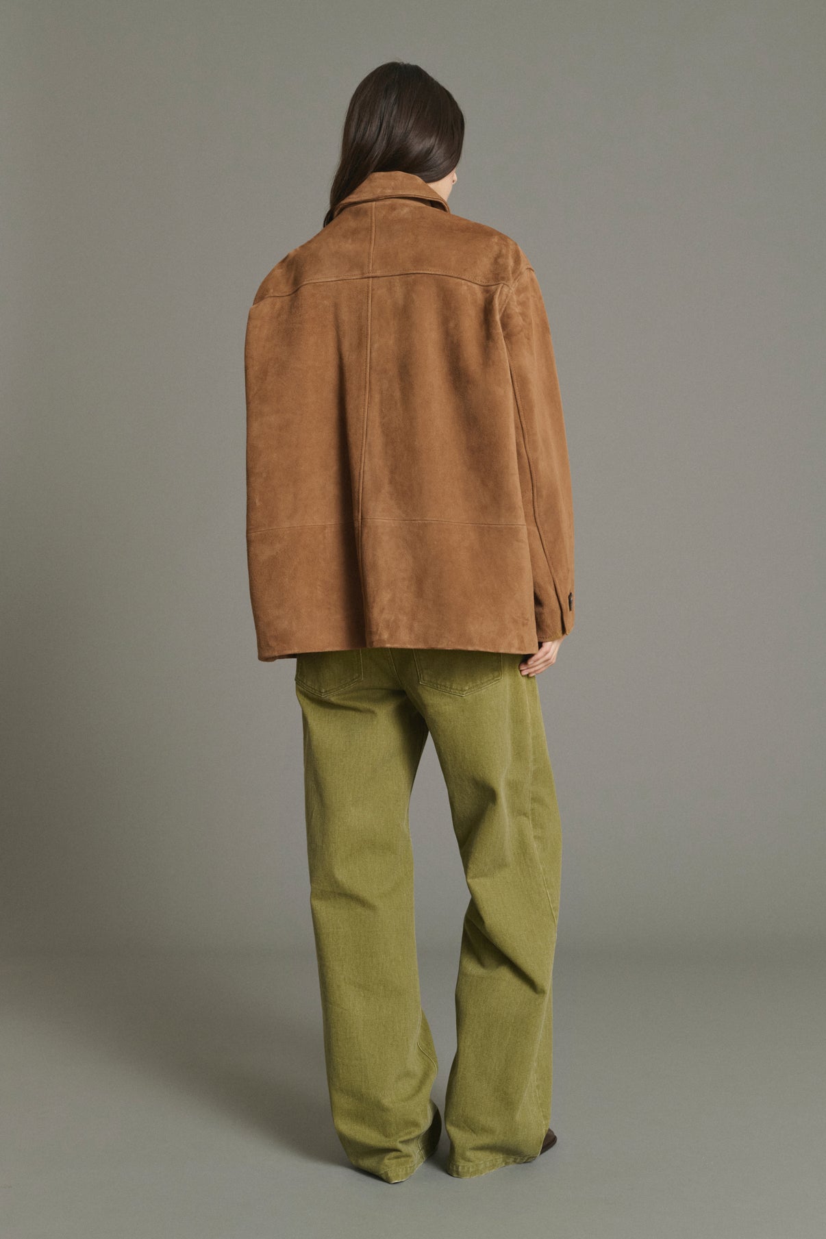 Chaqueta Vincenzo - Natural Cuero Grabado Mujer - Soeur vue 2