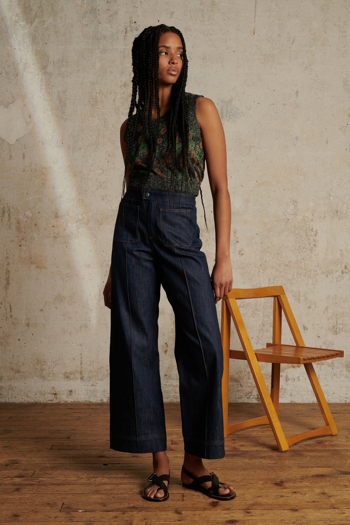 JERSEY PETON VERDE vue 3