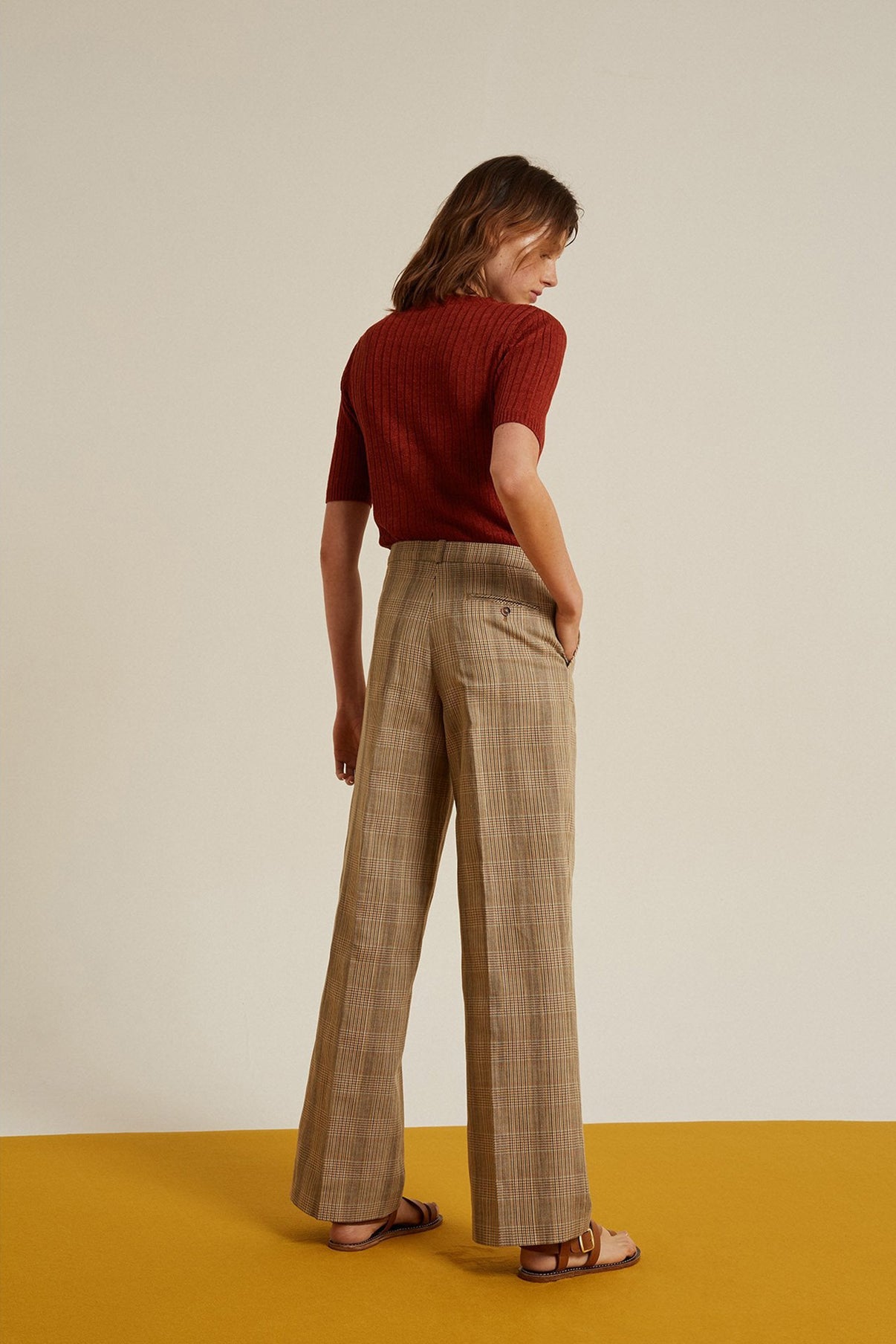 Pull DELON ROUGE vue 4