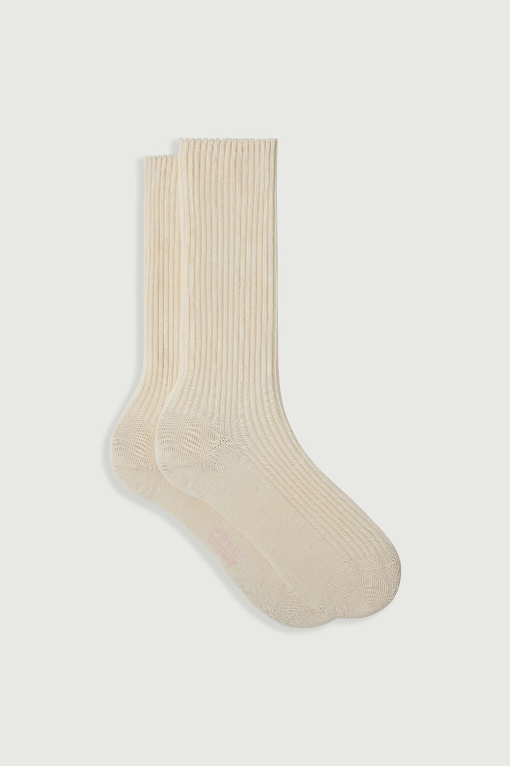 soeur tokyo WoF Gather Socks / White 白 Premium High Women's Socks - Luxury Textiles - Soeur