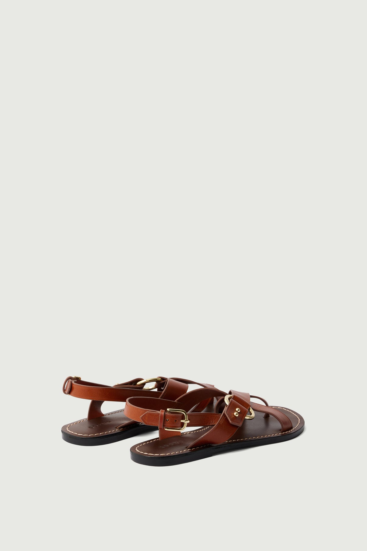 Florence Sandals - Cognac Leather Iconic - Soeur Florence Sandals - Cognac Leather Iconic - Soeur