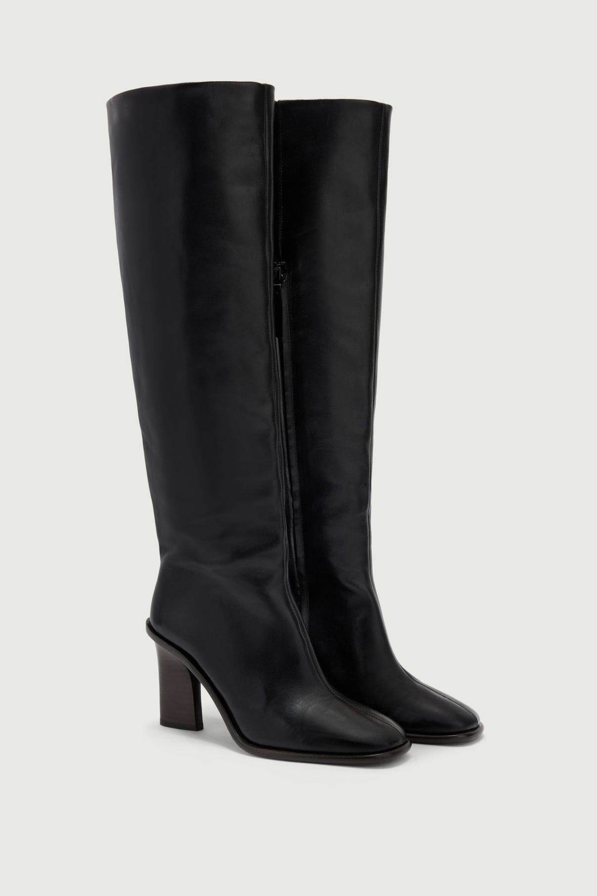 Bottes Livia - Noir - Cuir - Femme vue 4