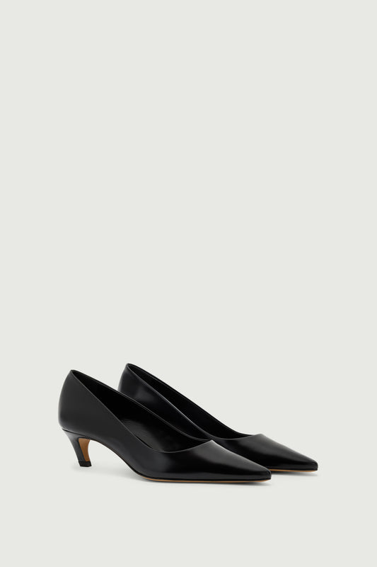 Zapatos de tacón Maggie - Negro - Cuero - Mujer