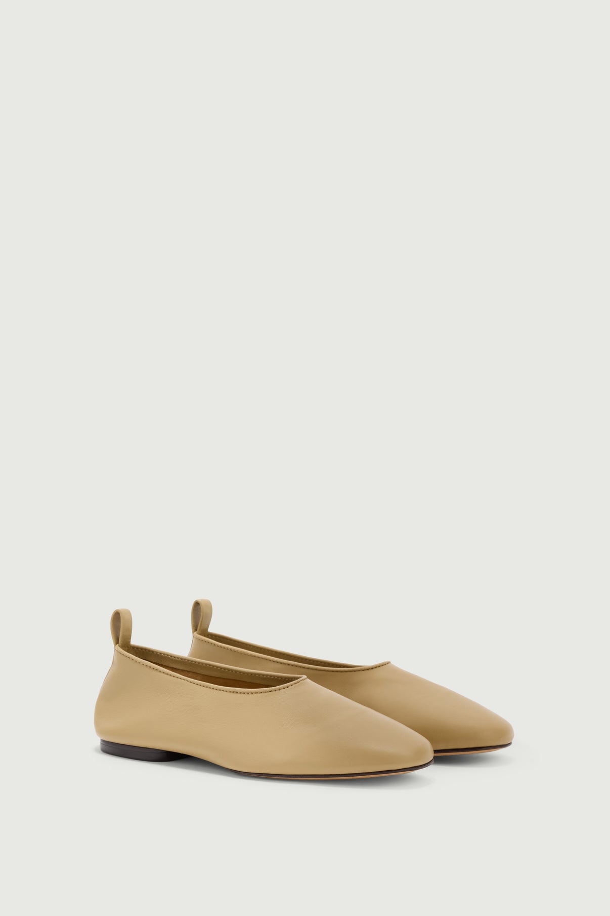 Bala ballerinas - Beige - Leather - Women vue 2