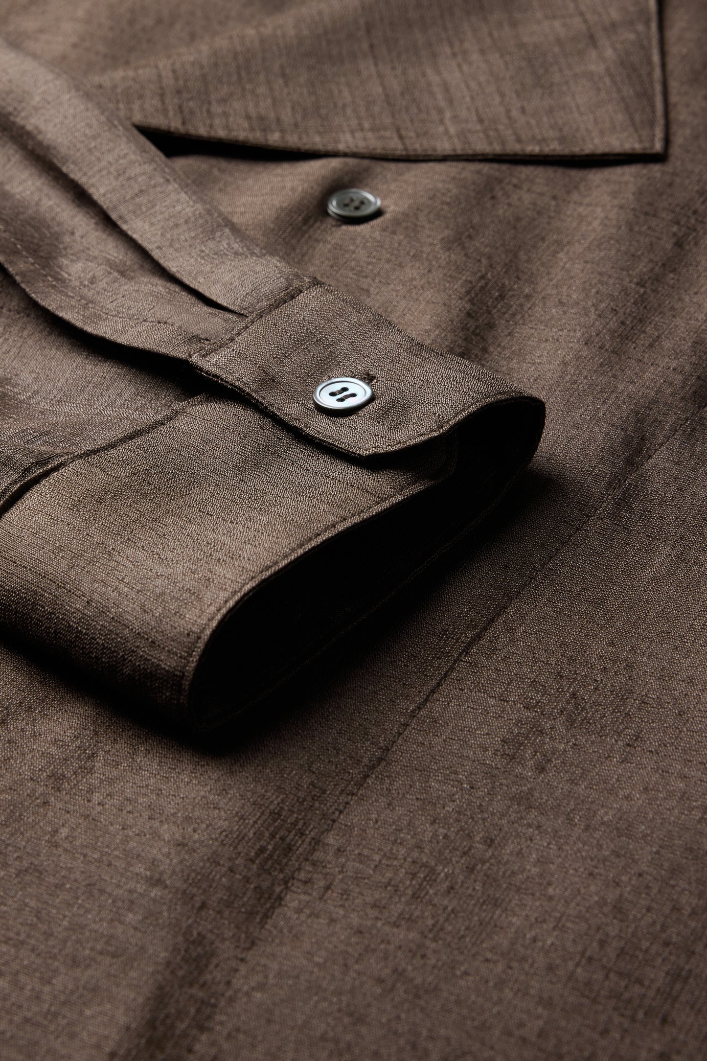 Blouse Hampton - Marron Foncé - Soie - Femme