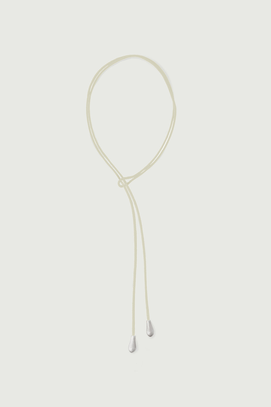 Modular Cord - Cream Silver Brass Tips - Soeur