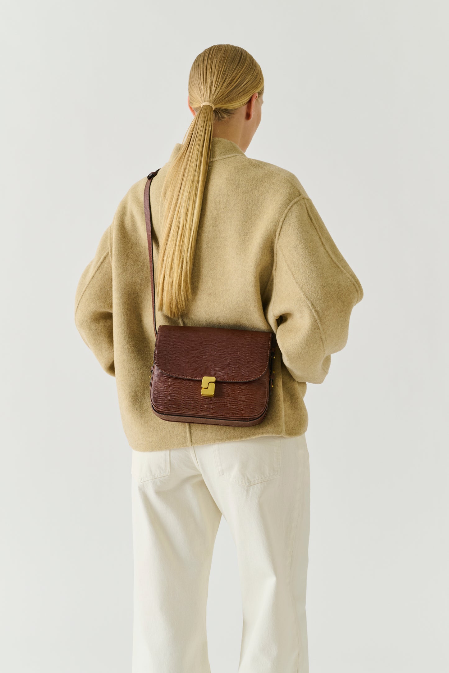 Sac Bellissima Maxi - Cognac Cuir - Soeur