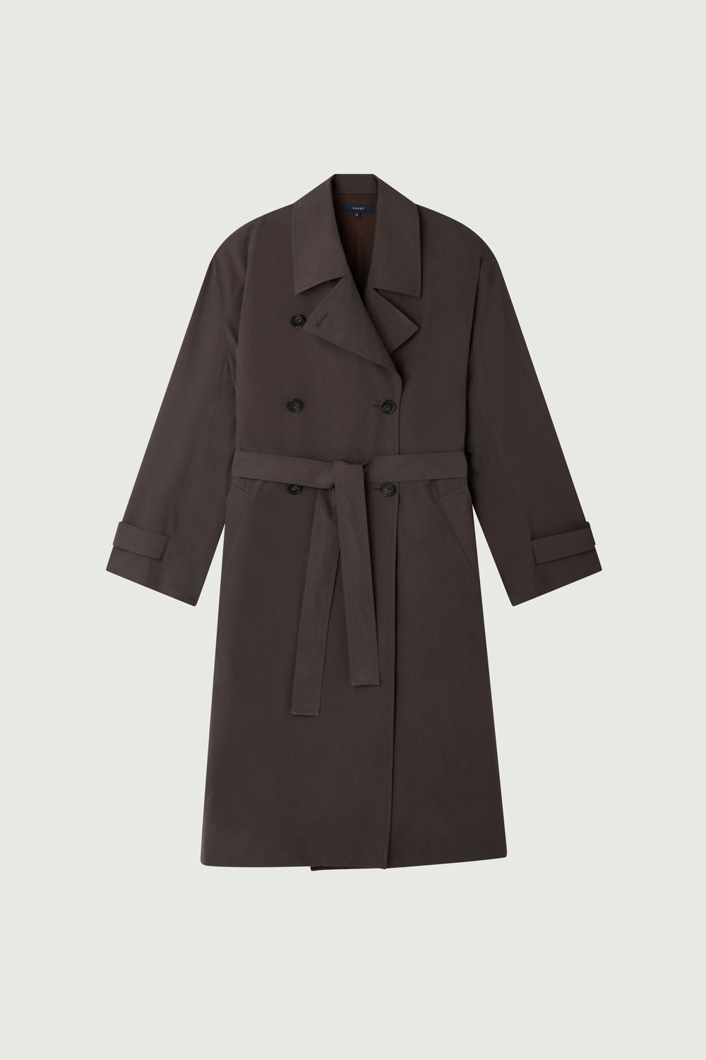 Trench Helio - Anthracite Cotton Women - Soeur
