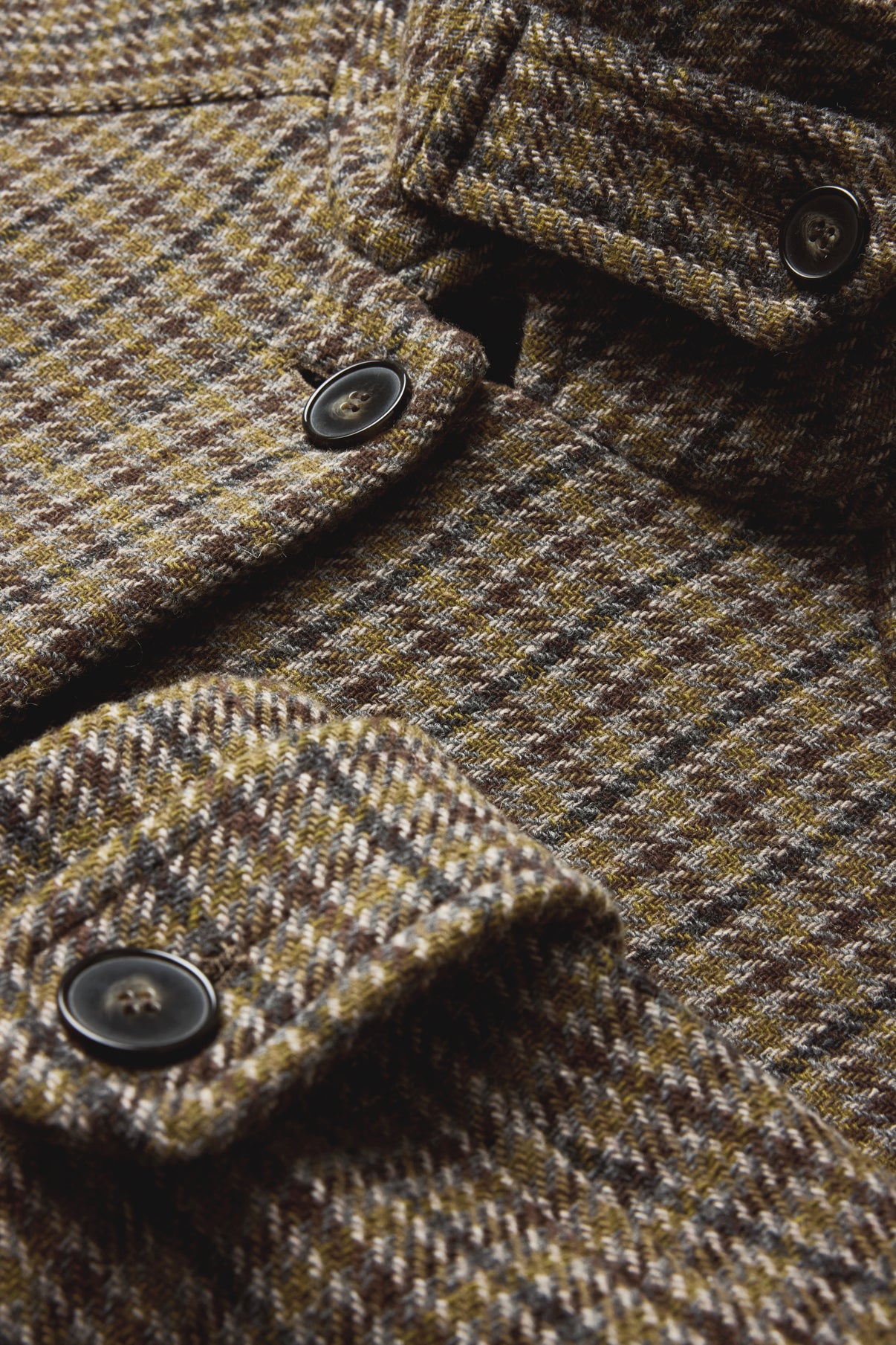 Abrigo Berlin - Gris/Caqui - Lana - Mujer vue 7
