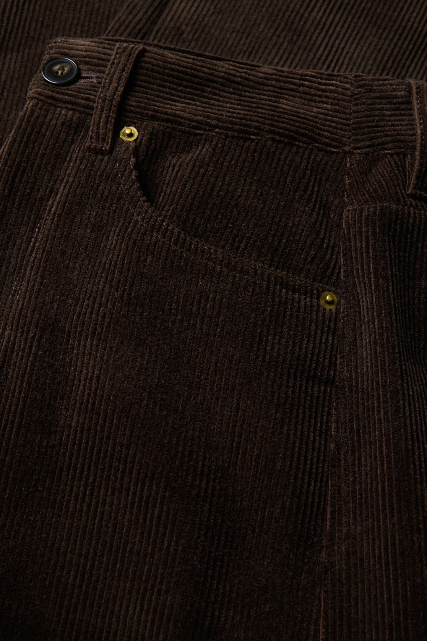 Pantalón Gunther - Marrón Oscuro - Algodón - Mujer