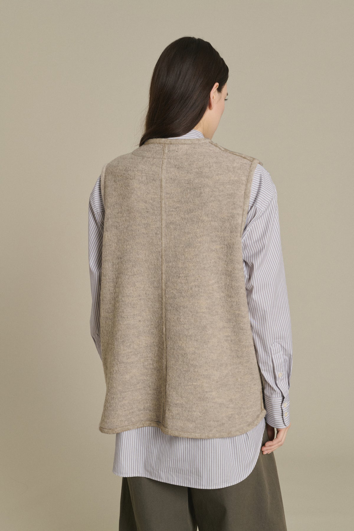 CHAQUETA CHICAGO BEIGE/GRIS vue 3