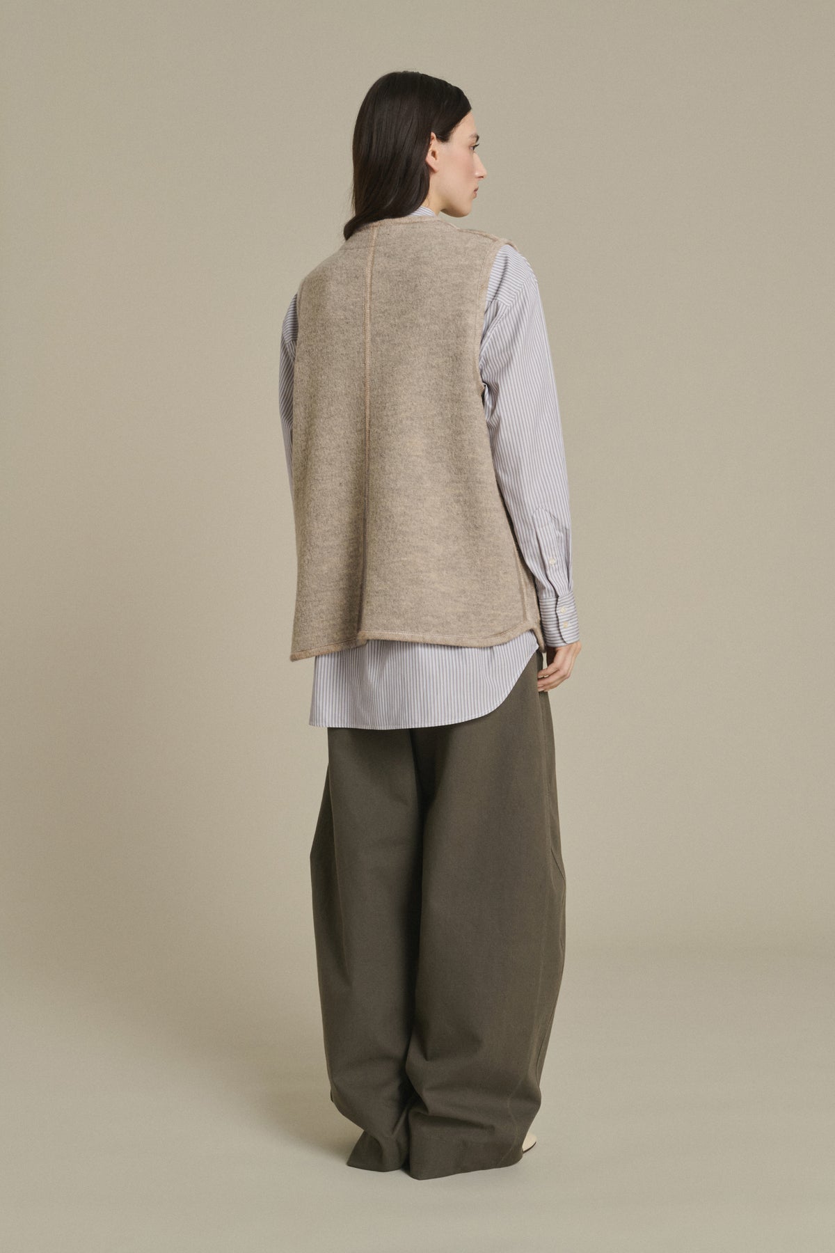 CHAQUETA CHICAGO BEIGE/GRIS