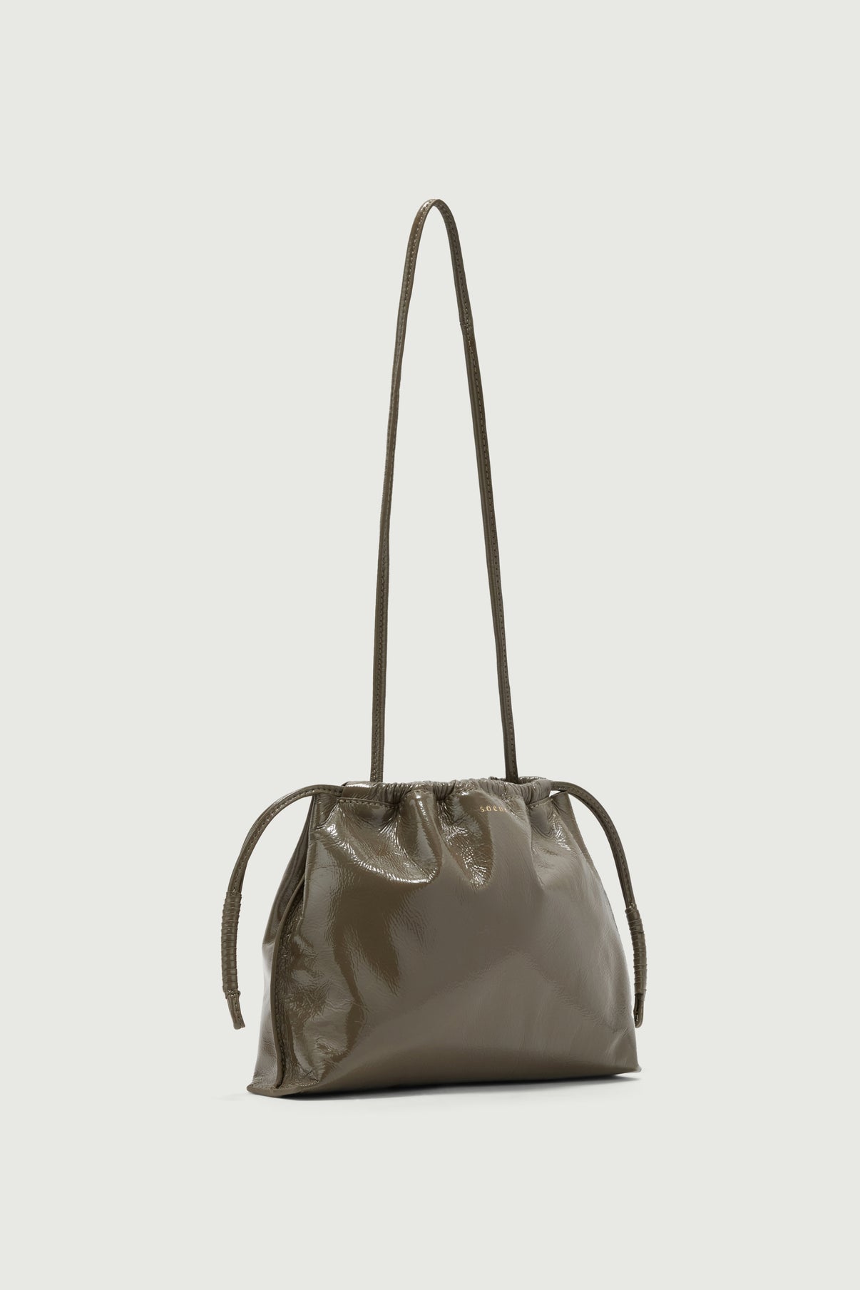 Suzette bag - Khaki - Leather - Women vue 2