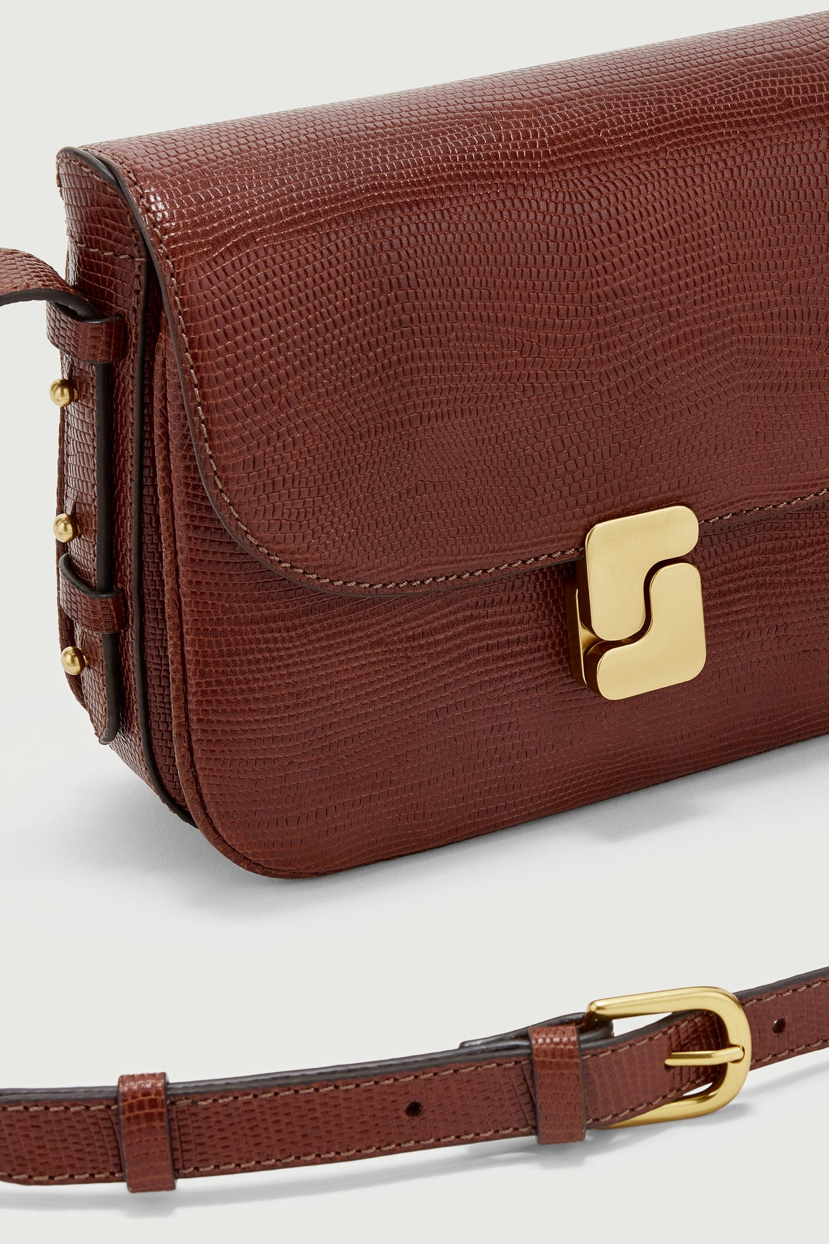 Bolso Bellissima Mini - Cognac - Cuero - Mujer vue 3