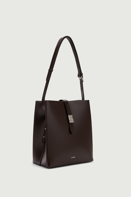 Bolso Bello - Marrón Cálido - Cuero - Mujer
