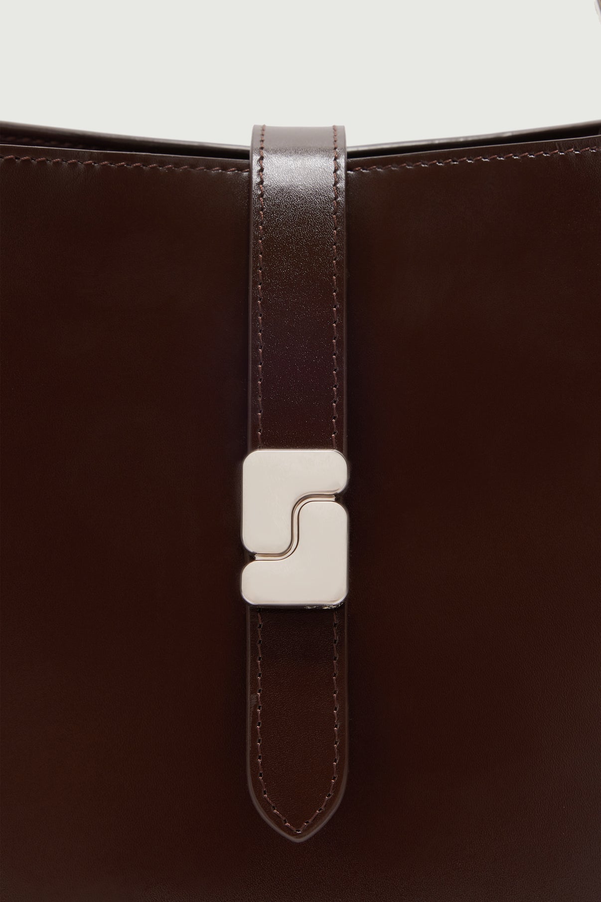 Bolso Bello Mini - Marrón Cálido - Cuero - Mujer vue 3