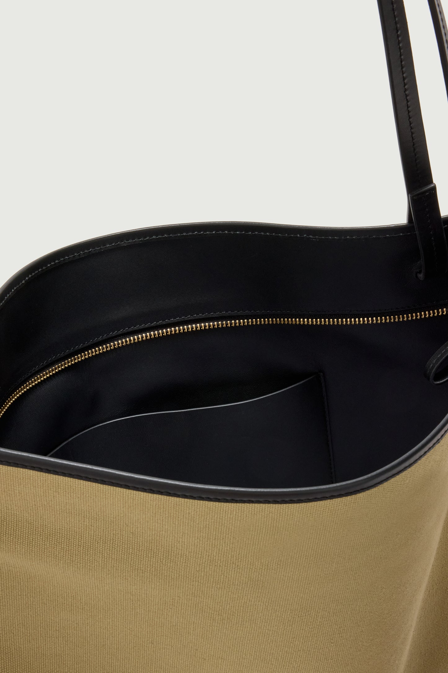 Capazo Darla - Beige/Negro - Algodón - Mujer