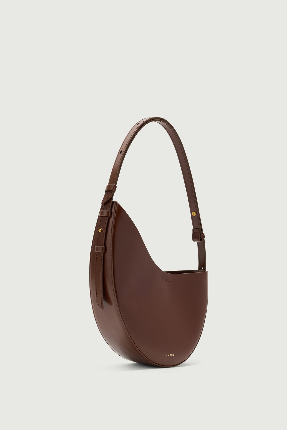 Bolso Wino - Coñac - Cuero - Mujer vue 2