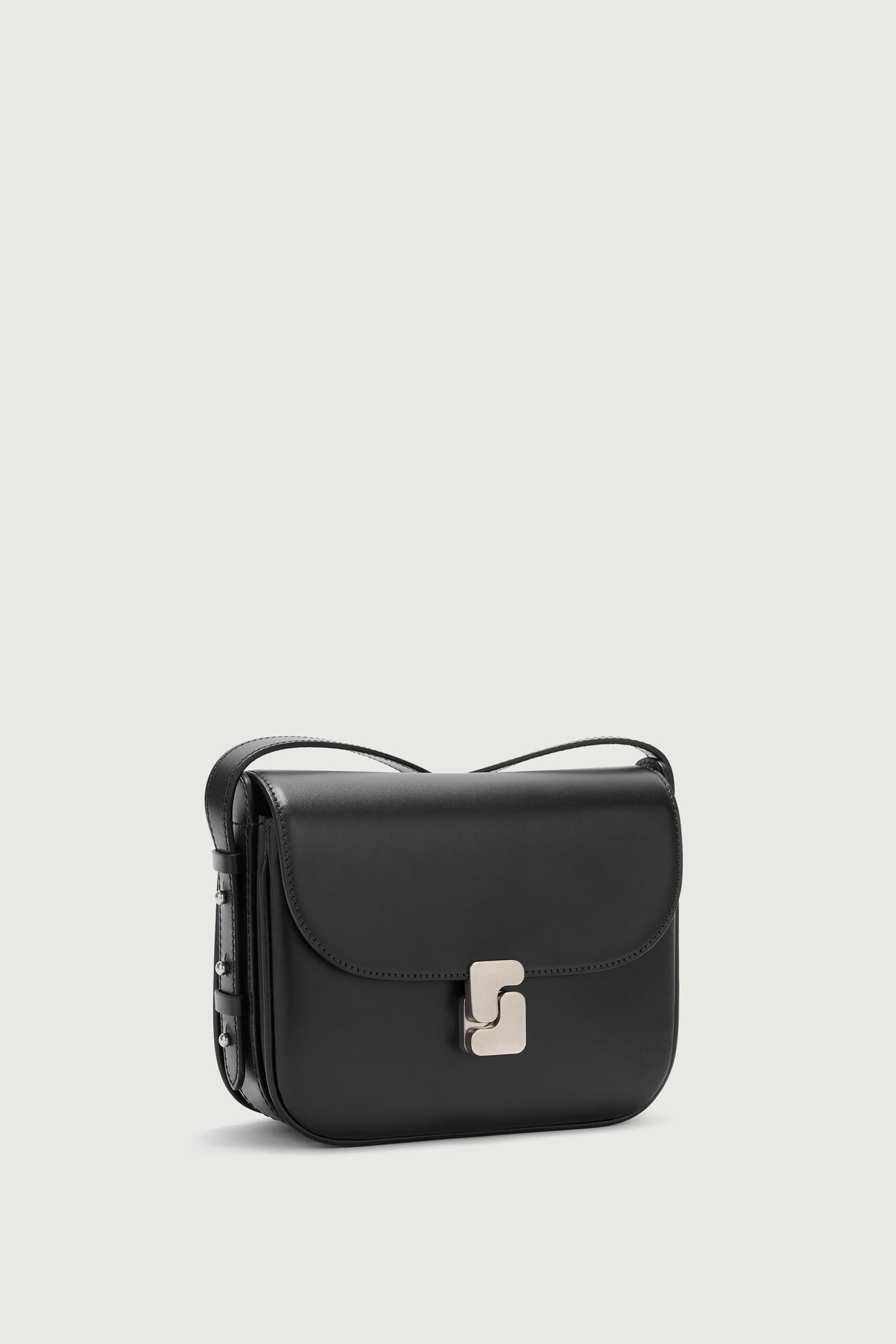 Bolso Bellissima Mini - Negro - Cuero - Mujer vue 2