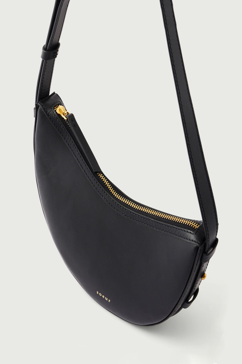 ショルダーバッグ・ポシェット SOEUR Women Shoulder Bags SEM1330WINONANOI0123W Black Soeur Winona Leather Shoulder Bag in Black | Lyst