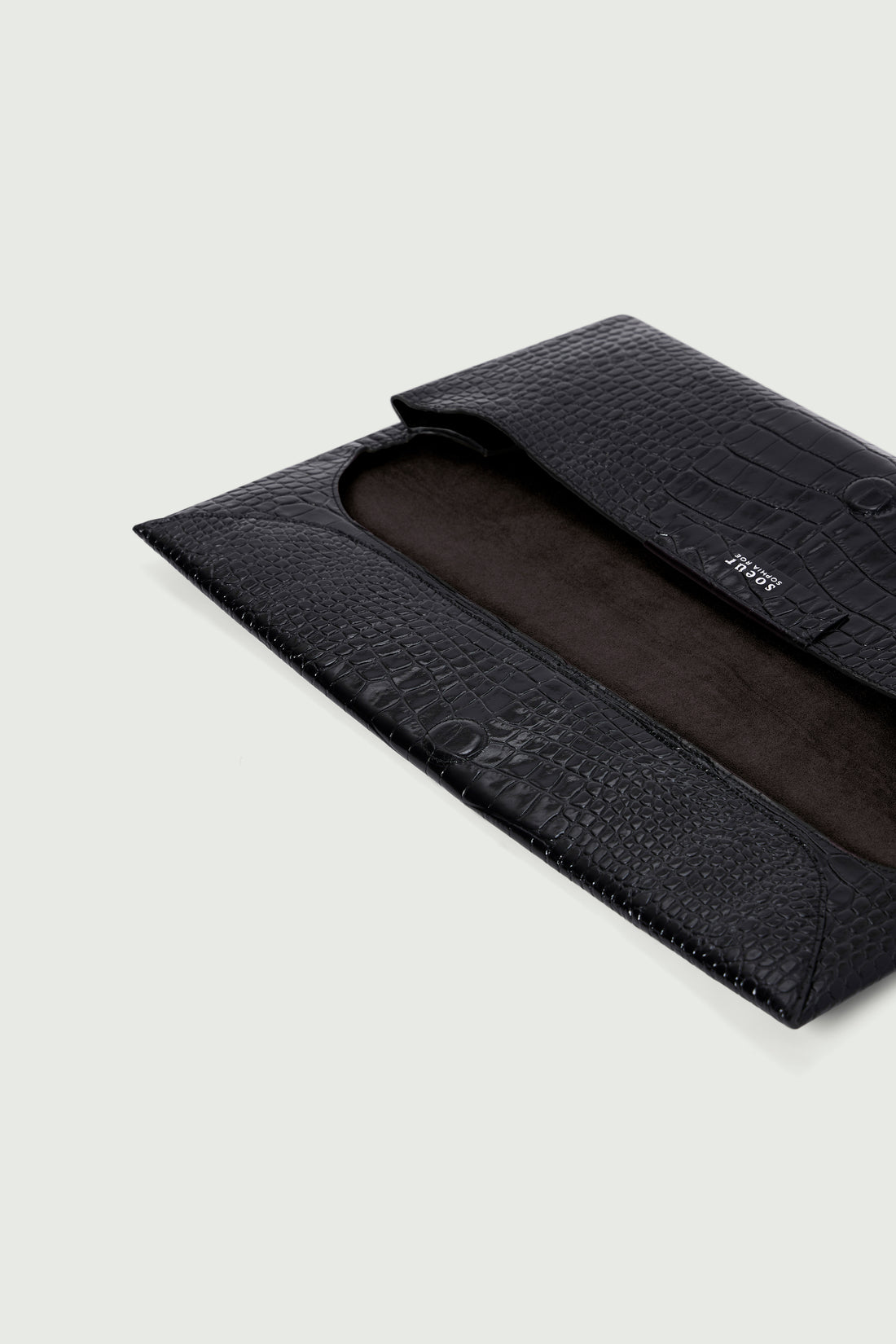 Pochette Pirrie - Noir - Cuir - Femme