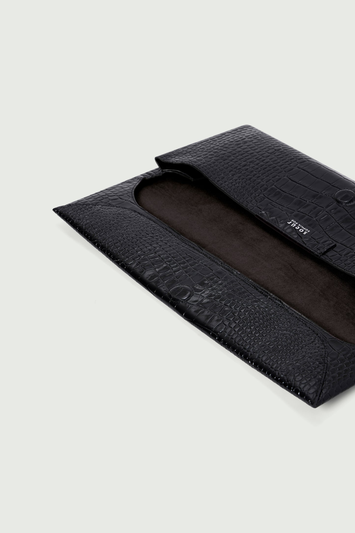Pochette Pirrie - Noir - Cuir - Femme