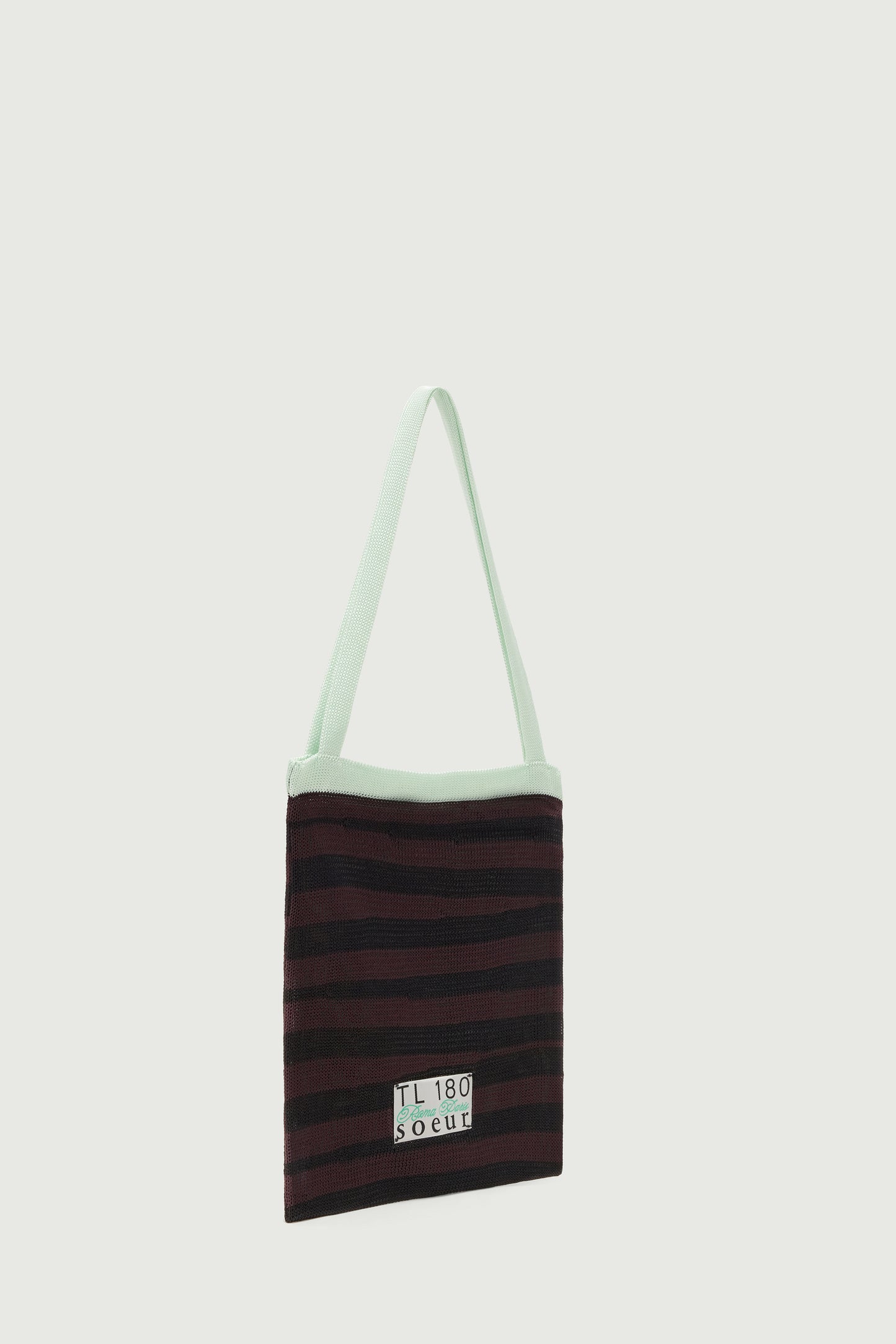 Sac Lola mini maille chocolat et noir Soeur & TL180 - Soeur