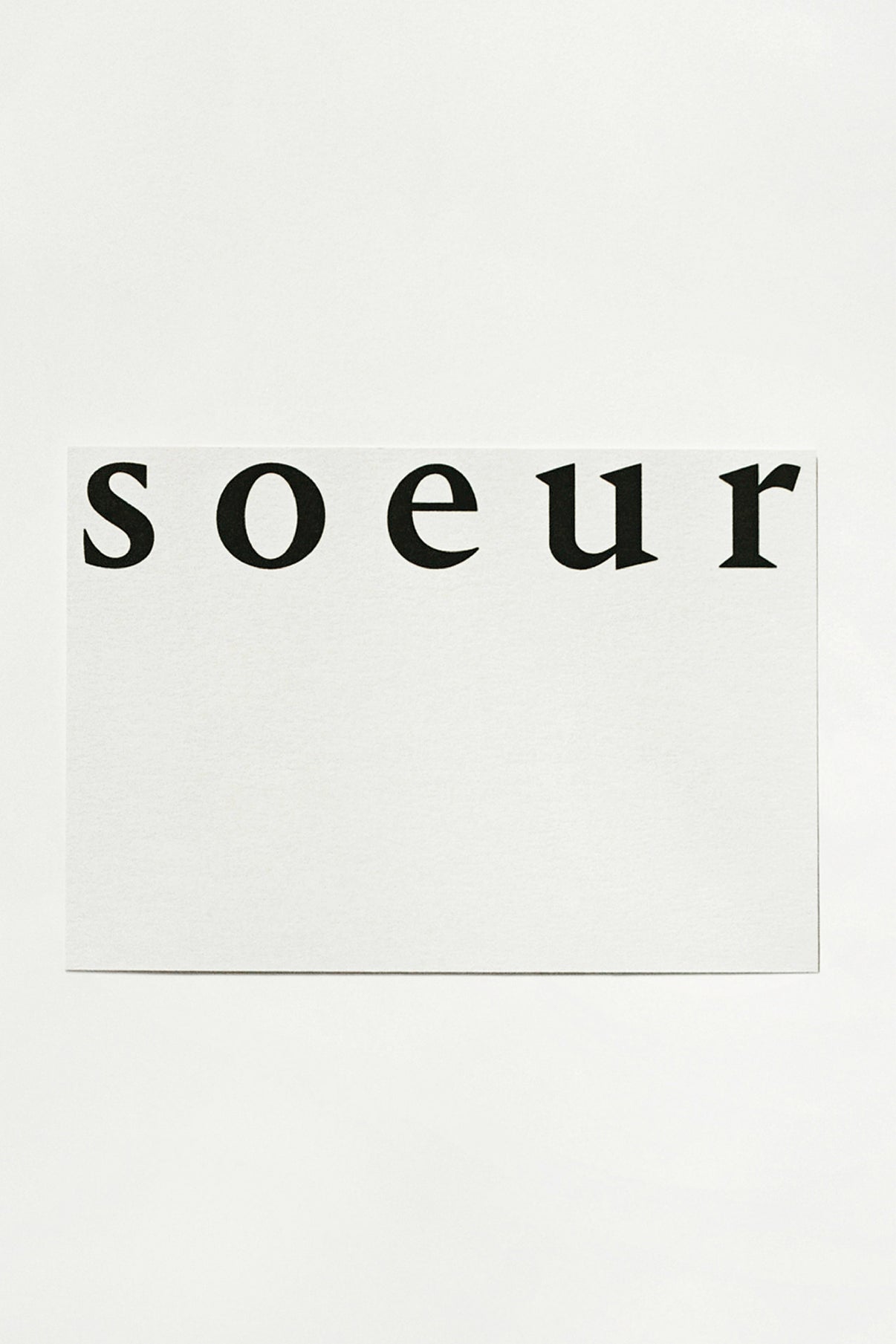 E-TARJETA REGALO Soeur N°1 vue 1