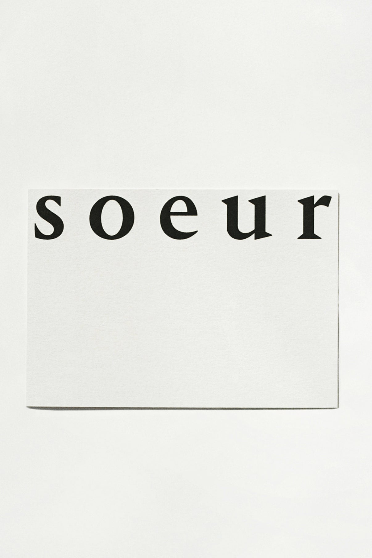 E-TARJETA REGALO Soeur N°3 vue 1