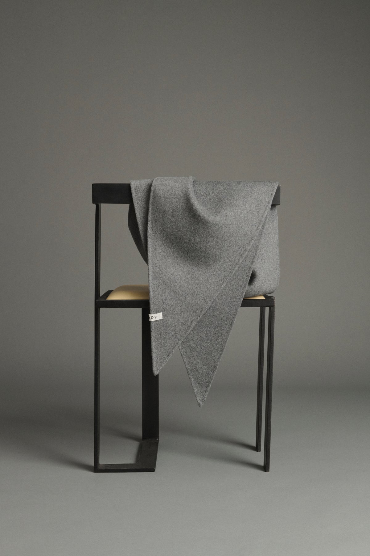 Capa Jamelia - Gris Claro - Lana - Mujer vue 5