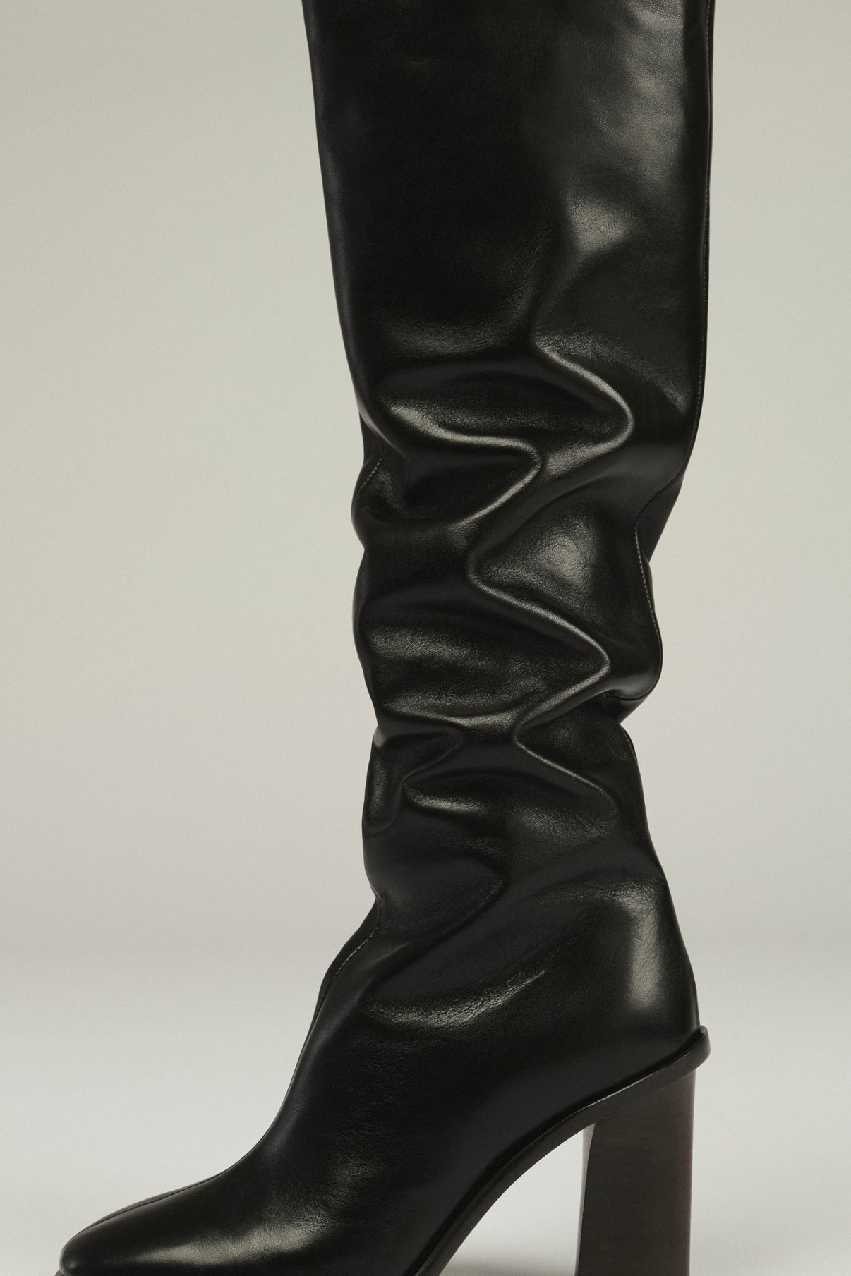 Bottes Livia - Noir - Cuir - Femme vue 7