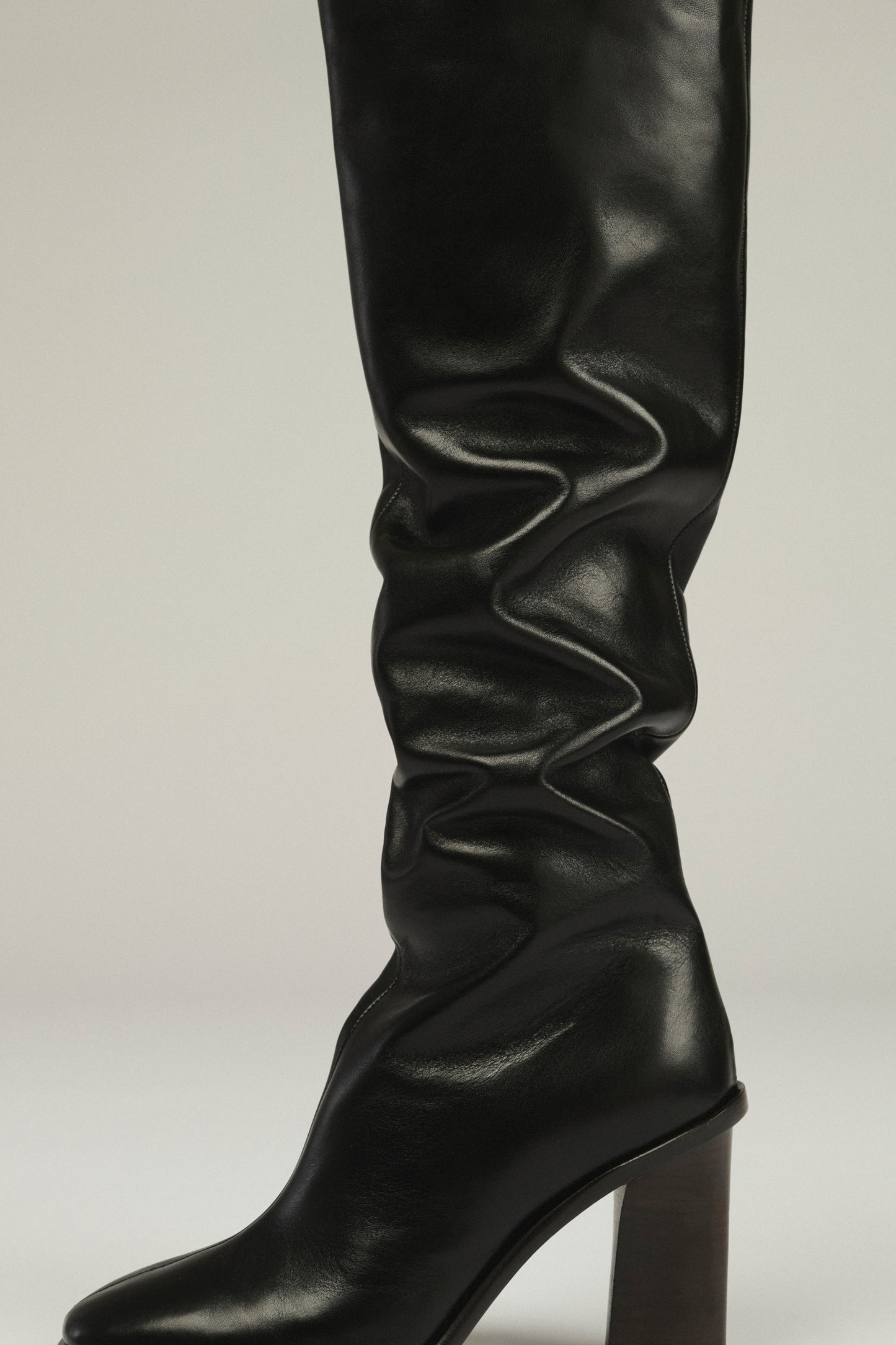 Bottes Livia - Noir - Cuir - Femme